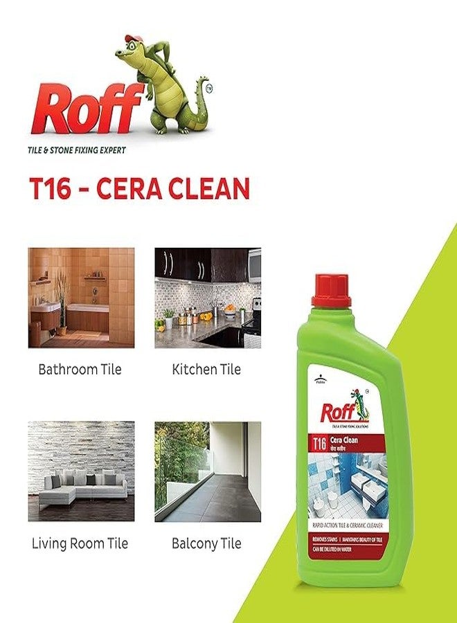 Roff Cera Tile Cleaner,500 ml Floor and Ceramic Cleaner, Concentrated Liquid for Tough Stains,Multi-surface Floor and Tile Cleaner -(Roff 32625) - Image 2