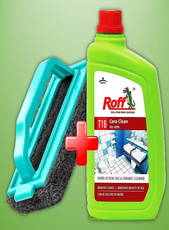 Roff Cera Tile Cleaner,500 ml Floor and Ceramic Cleaner, Concentrated Liquid for Tough Stains,Multi-surface Floor and Tile Cleaner -(Roff 32625) - Image 1
