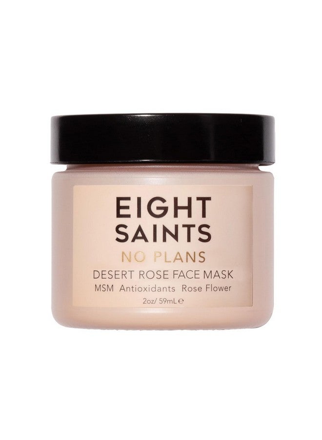 Eight Saints No Plans Clay Face Mask Skin Care Product, Natural and Organic Pore Reducing Clay Facial Mask to Remove Blemishes, Acne, Oil, and Impurities, 2 Ounces - Image 1