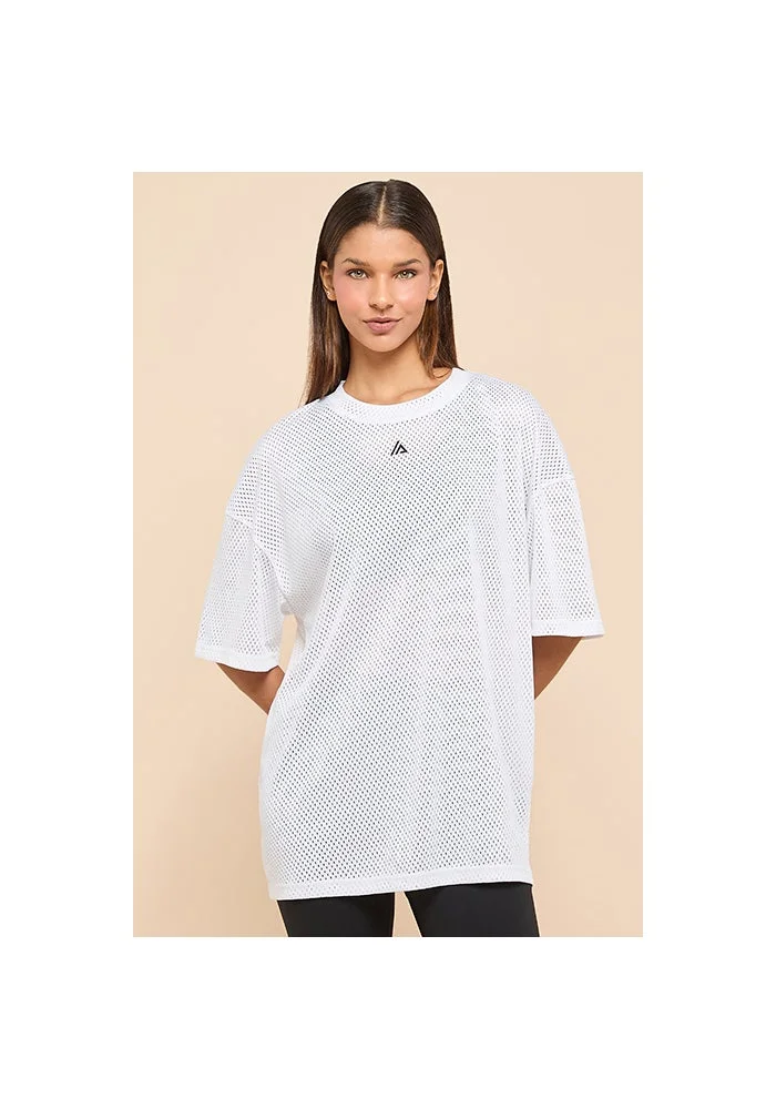 أر أند بي Logo Detail Active T-Shirt With Crew Neck and Short Sleeves