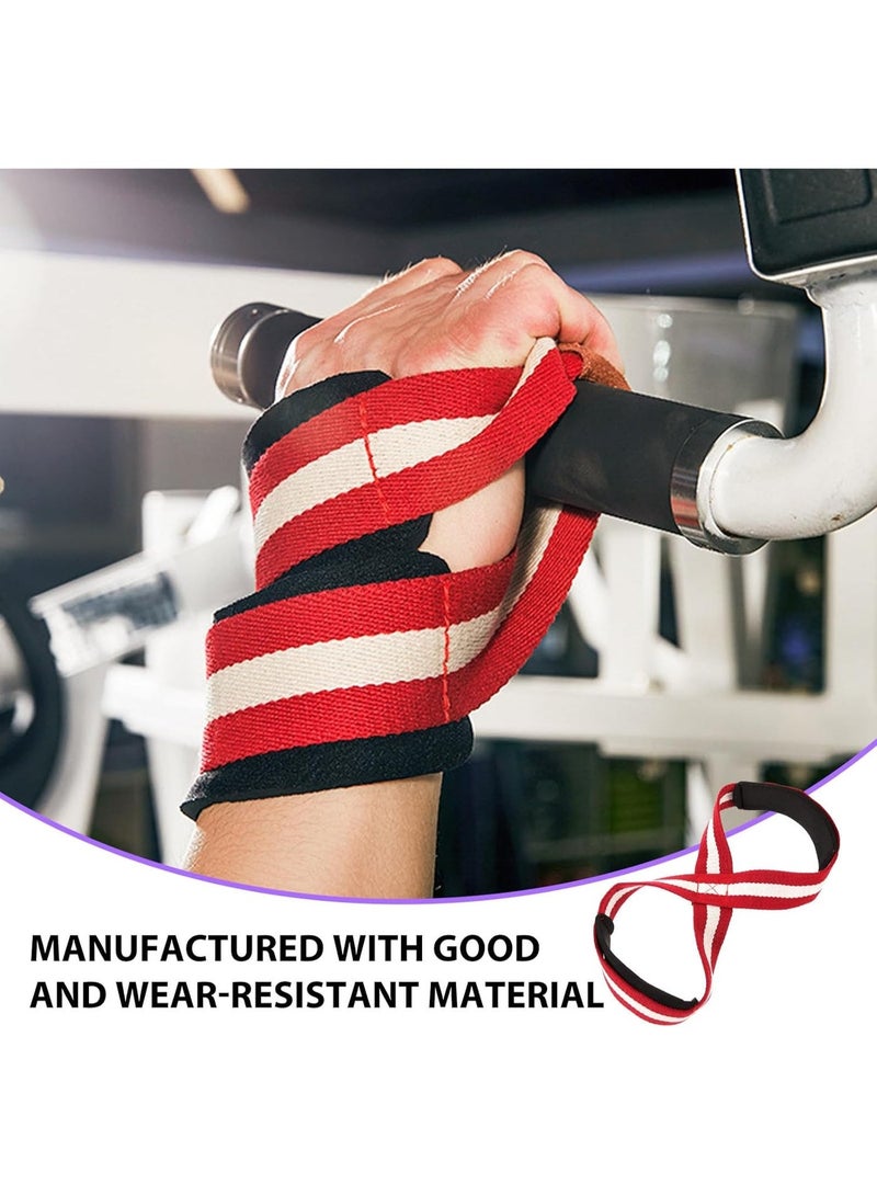 Tanyaz Weightlifting House lifting Wrist Straps, Hand Wraps for Olympic Lifting, Snatch, Pulls, and Deadlift straps. Weight lifting wrist wraps, gym accessories for women and men - Image 3