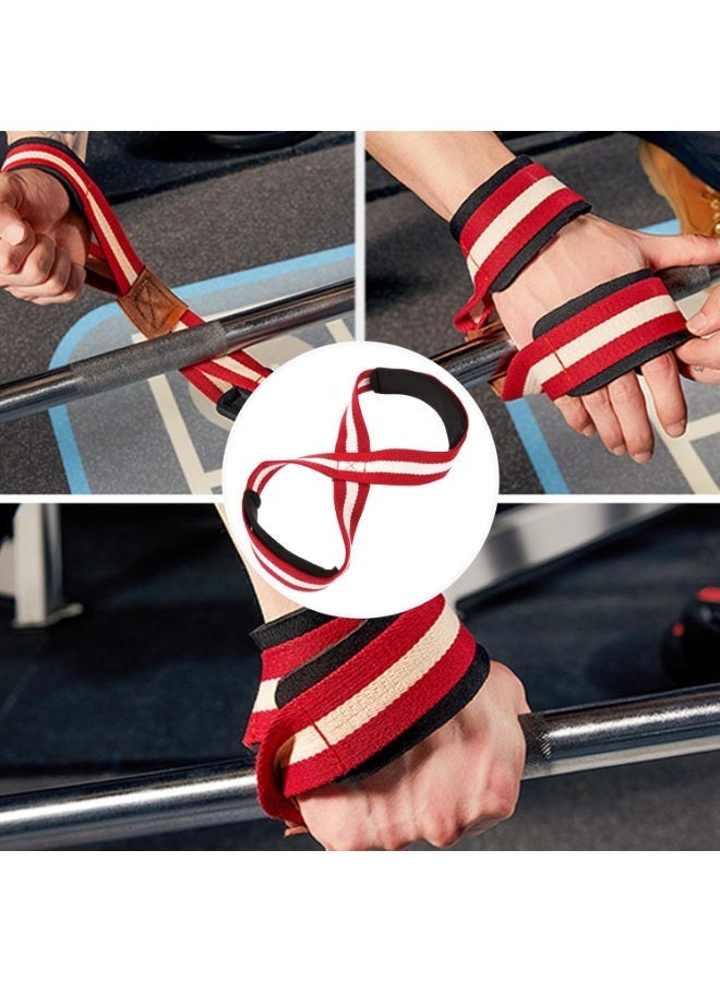 Tanyaz Weightlifting House lifting Wrist Straps, Hand Wraps for Olympic Lifting, Snatch, Pulls, and Deadlift straps. Weight lifting wrist wraps, gym accessories for women and men - Image 2