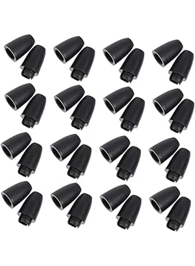 Black Breakaway Clasps and Bead Connectors 60pcs for Jewelry Making DIY Necklace Bracelet Lanyard - Image 1