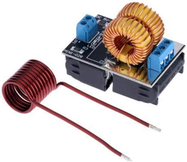 Treedix 5-12V ZVS Low Voltage Induction Heating Power Supply Module with Coil Power Supply Heating Power Supply Module - Image 1