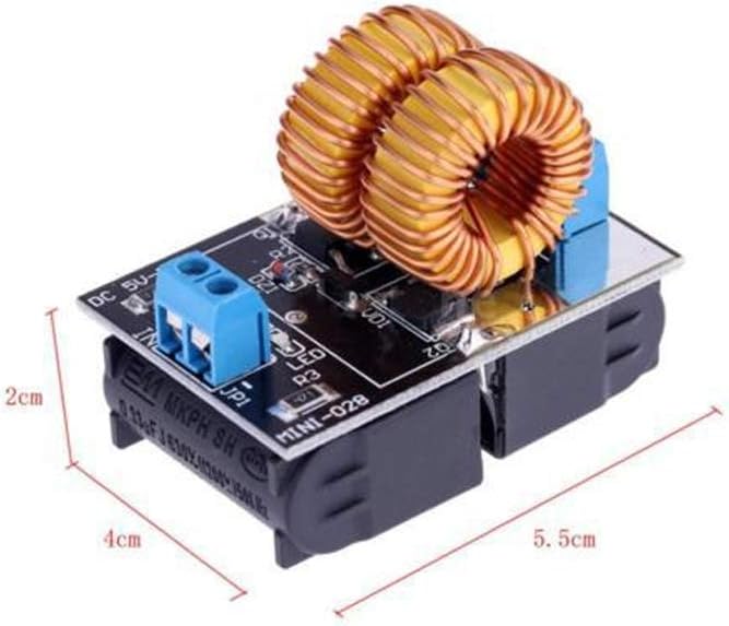 Treedix 5-12V ZVS Low Voltage Induction Heating Power Supply Module with Coil Power Supply Heating Power Supply Module - Image 2