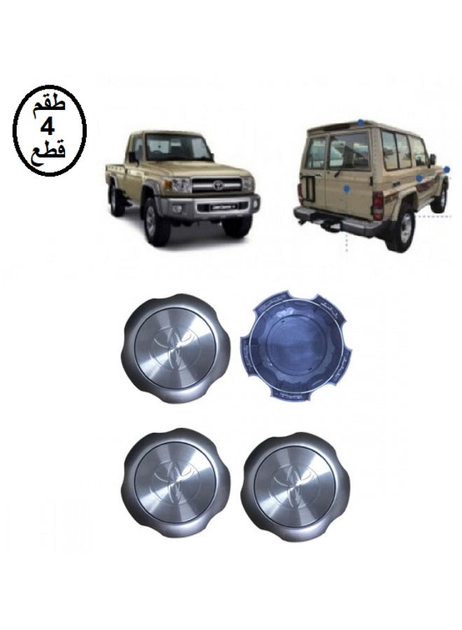 Wheel Hub Center Caps Compatible with 2007-2021 Vehicles for Enhanced Wheel Appearance - Image 1