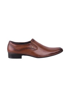 Mochi Mochi Mens Leather Tan Mocassin (Size (10 UK (44 EU))  - Image 2