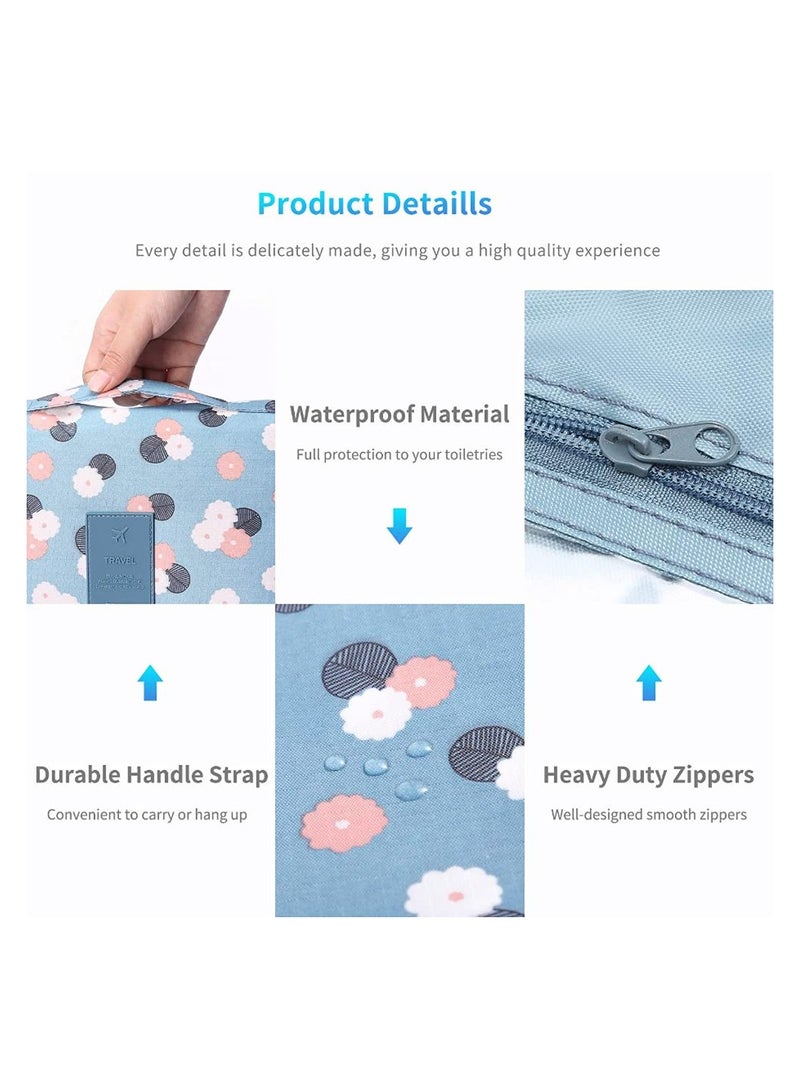 Cool Baby COOLBABY Hanging Toiletry Bag - Large Cosmetic Makeup Travel Organizer For Men & Women With Sturdy Hook - Image 3