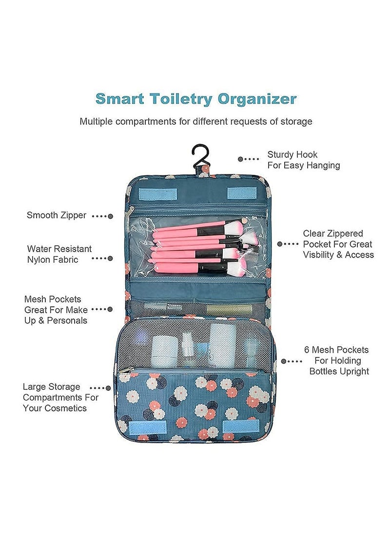 Cool Baby COOLBABY Hanging Toiletry Bag - Large Cosmetic Makeup Travel Organizer For Men & Women With Sturdy Hook - Image 5