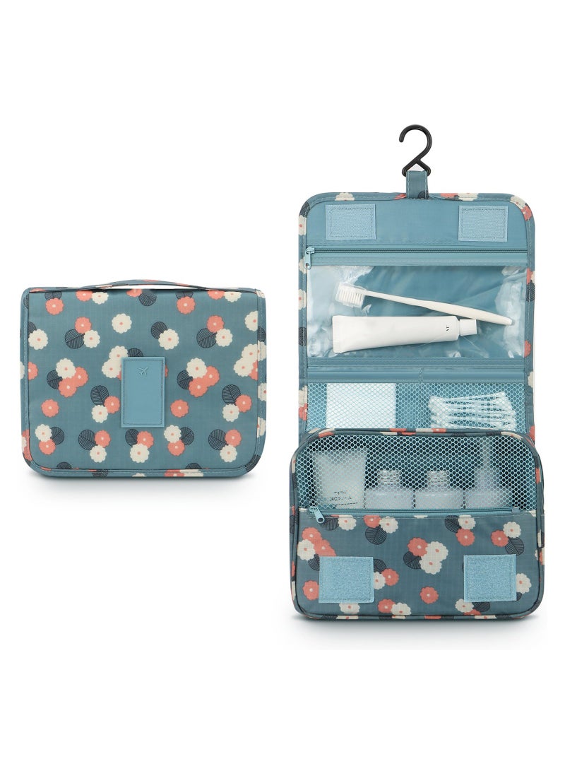 Cool Baby COOLBABY Hanging Toiletry Bag - Large Cosmetic Makeup Travel Organizer For Men & Women With Sturdy Hook - Image 1