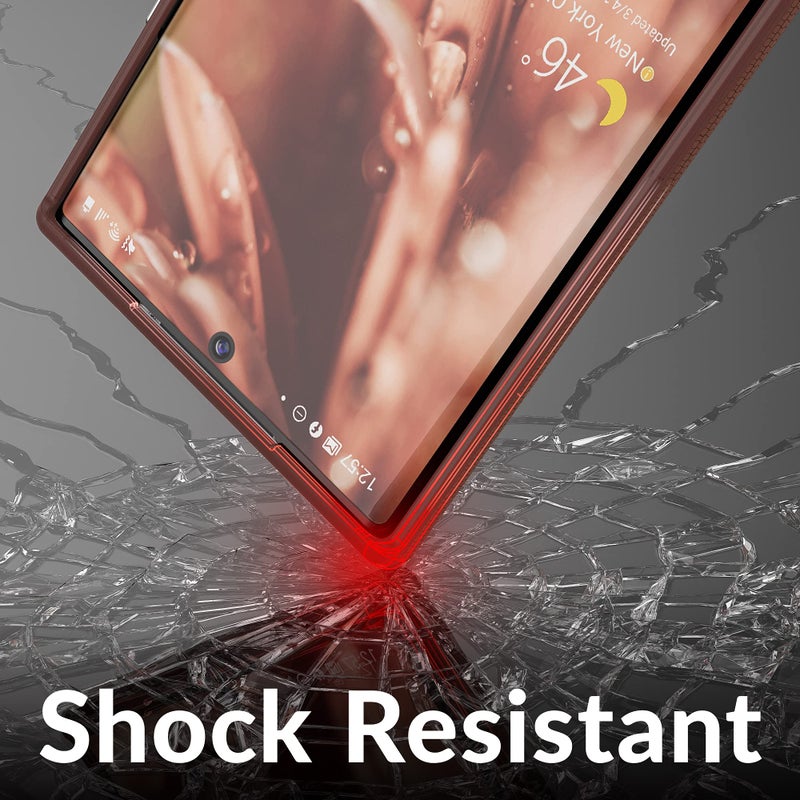 Crave Dual Guard for Galaxy Note 20 Ultra Case, Shockproof Protection Dual Layer Case for Samsung Galaxy Note 20 Ultra - Blush - Image 5