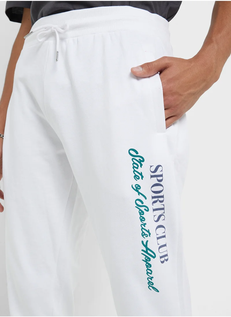 Seventy Five Varsity Oversized Joggers