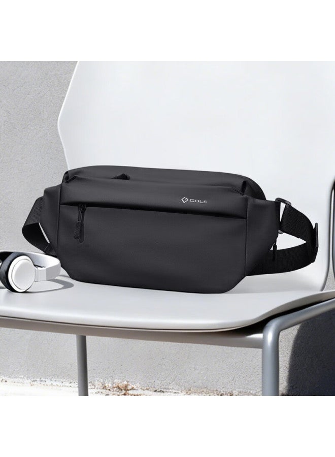 Golf Men's Casual Chest Bag Multi-compartment Crossbody Shoulder Bag Uni Phone Ipad Cycling Sports Small Sling Bag - Image 1
