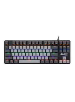 JeDEL KL103 Wired Mechanical Gaming Office Keyboard Black Gray  - Image 1