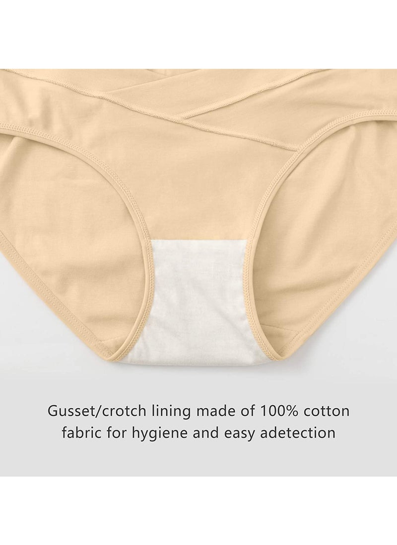 SUNSAR 6PCS Women Maternity Panties Breathable Cotton Knickers Ladies Pregnancy Postpartum Underwear  - Image 4