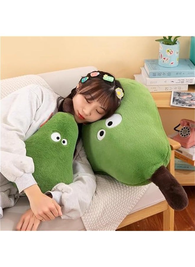 14“ Pear Stuffed Plush Pillow, Cute Stuffed Pear Fruit Collection Pillow Plush Sofa Cushion, Faux Pear Plush Doll Cozy Pillow, Gift for Kids and Adults (0.55 lbs Green 14 in)  - Image 5