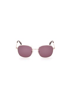 GANT Unisex UV Protection Round Shape Metal Sunglasses GA722228F51 - Lens Size: 51 Mm - Shiny Rose Gold  - Image 2