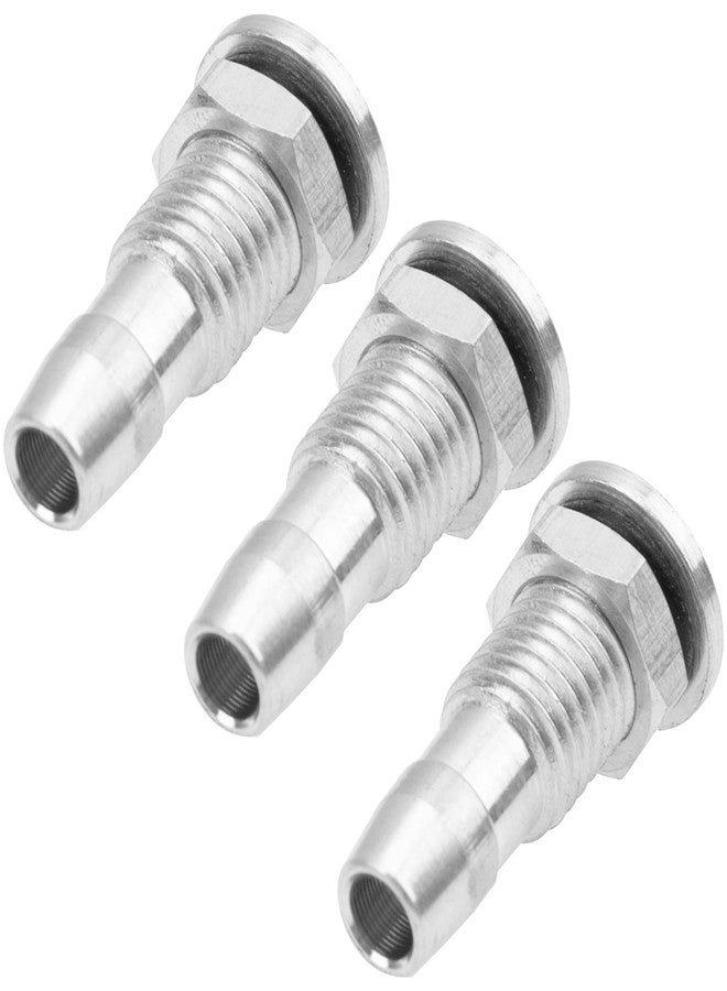 Vgoohobby 3Pcs Vgoohobby M6 / M8 RC Boat Water Nipple Outlet Nozzle for RC Boat Motor Cooling (M8, Silver) - Image 2