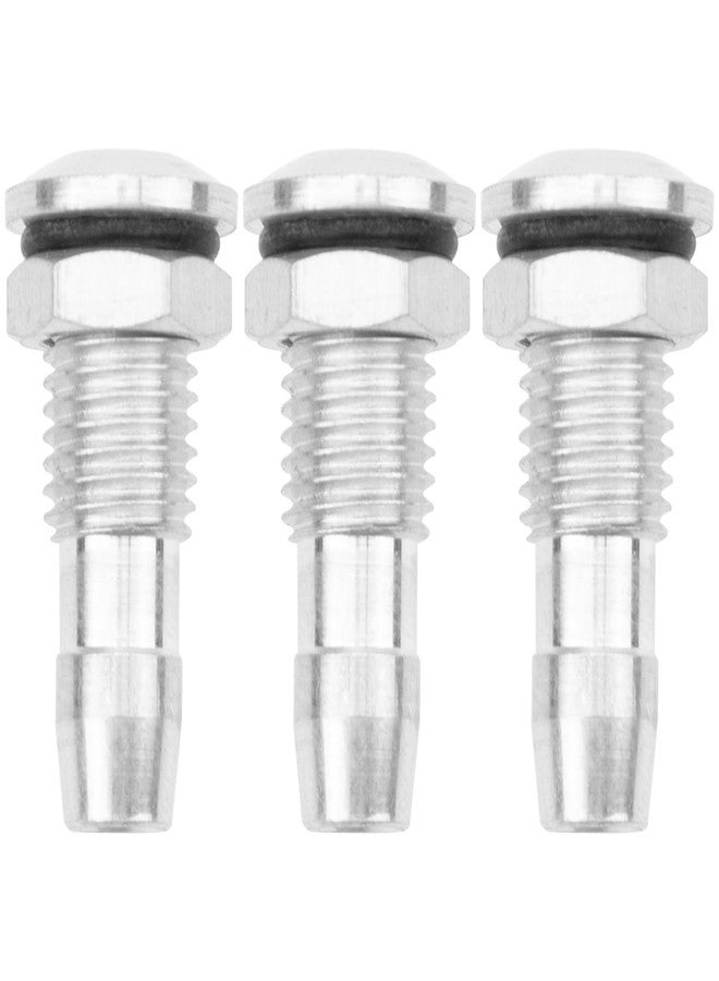 Vgoohobby 3Pcs Vgoohobby M6 / M8 RC Boat Water Nipple Outlet Nozzle for RC Boat Motor Cooling (M8, Silver) - Image 1