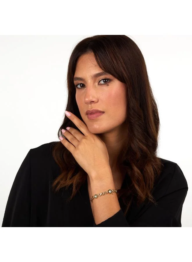 TRUSSARDI  Tjaxc111 T-Logo Bracelet for Women | Best Price UAE
