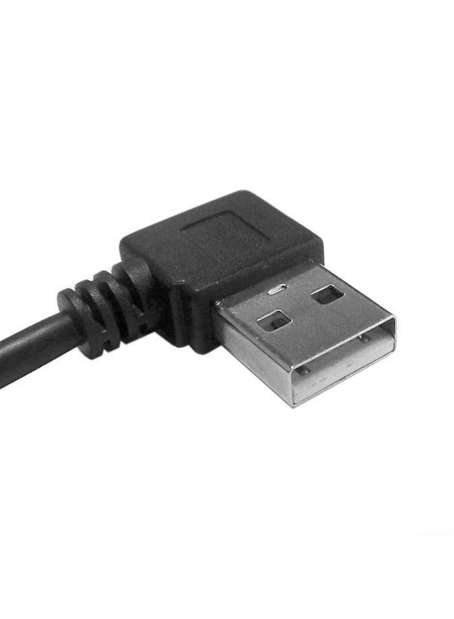 CY YC° USB 2.0 A Type Male Right Angled to USB 2.0 Female Extension Cable 90 Degree Connector 10cm - Image 3