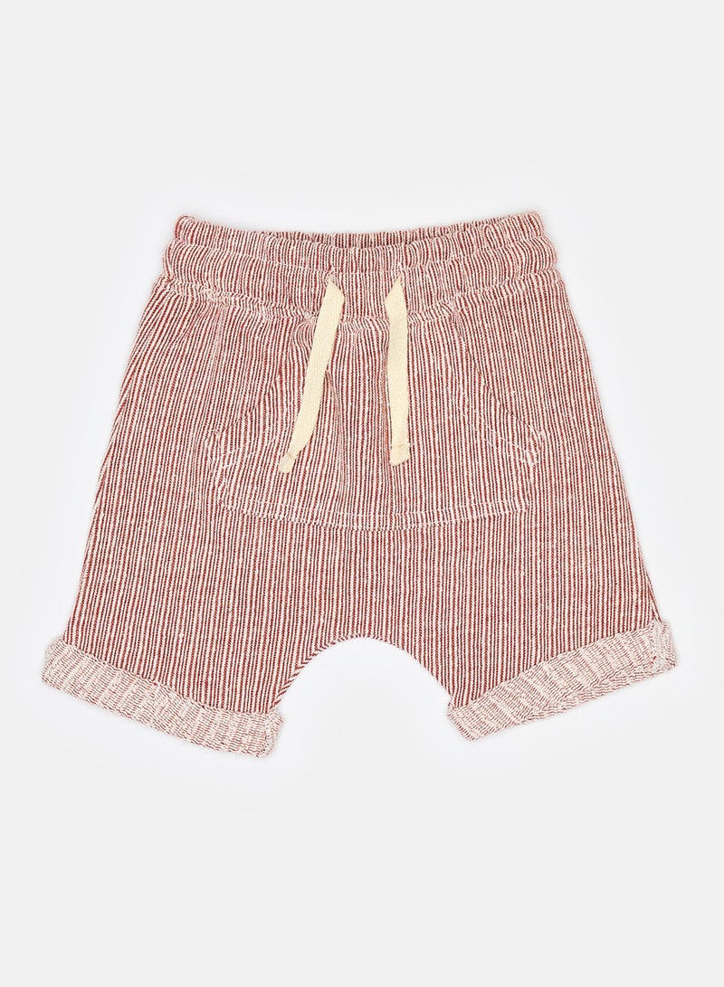Panco Baby Boys PASTA PARTY Soft Textured Shorts - Image 1