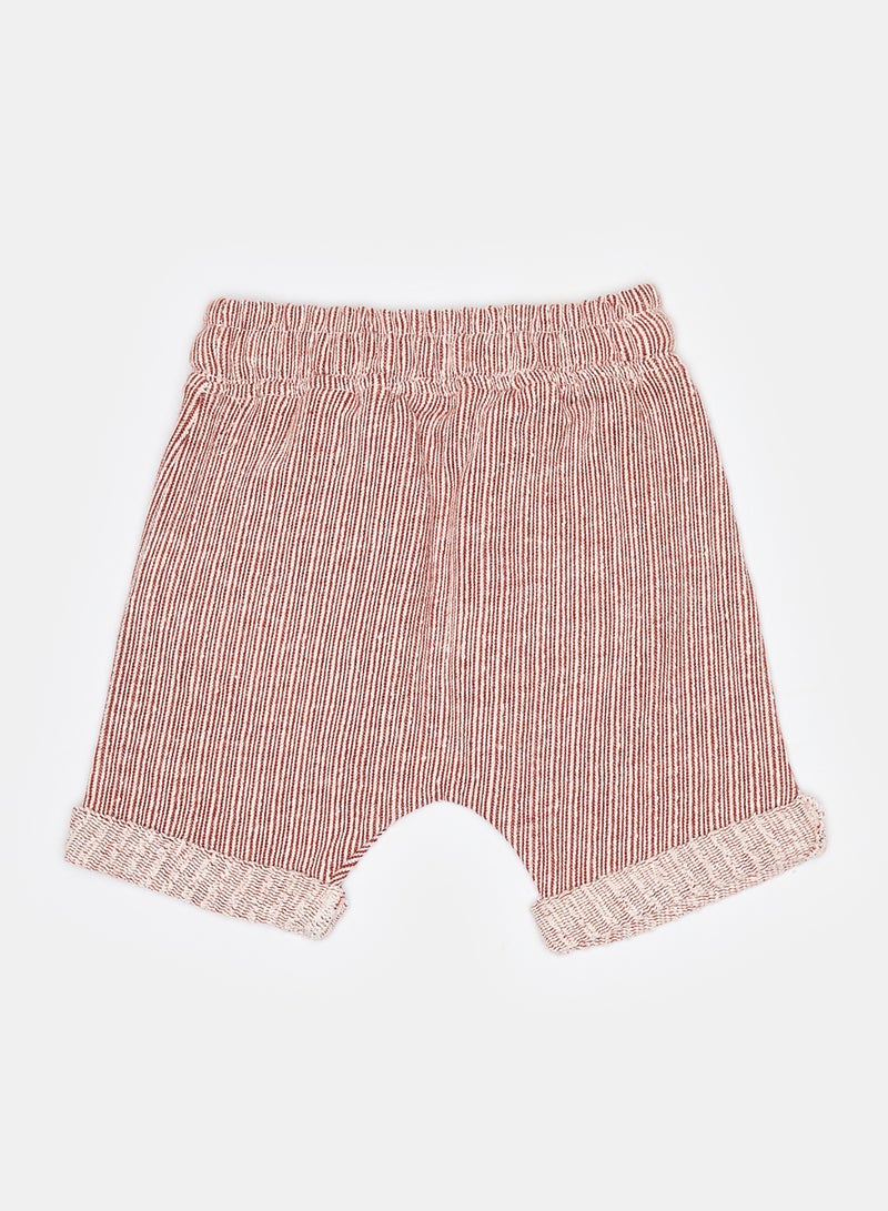 Panco Baby Boys PASTA PARTY Soft Textured Shorts - Image 2
