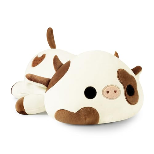 Onsoyours Cute Cow Plushie Soft Stuffed Cookies Cow Squishy Plush Animal Toy Pillow for Kids Cookies Cow 12 - Image 1