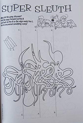 Bendon Scooby Doo Gigantic 192 Page Coloring Book with Bonus Stand-Up Characters on Back,Large. (Large) - Image 4