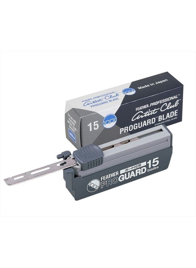 Feather Artist Club ProGuard Razor Blades 15 Count  - Image 1