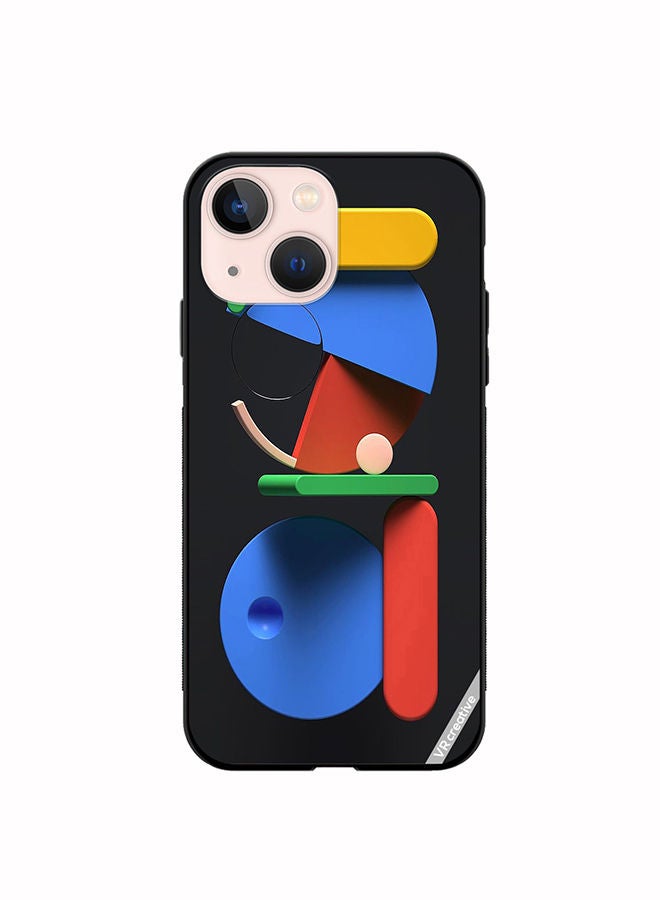 VR CREATIVE Protective Case Cover For Apple iPhone 13 Art Of Life Abstract Design Multicolour - Image 1