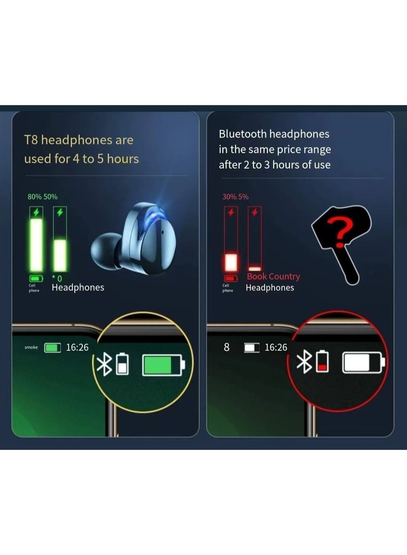 High quality true wireless headphones, Bluetooth 5.3 dual in ear headphones - Image 5