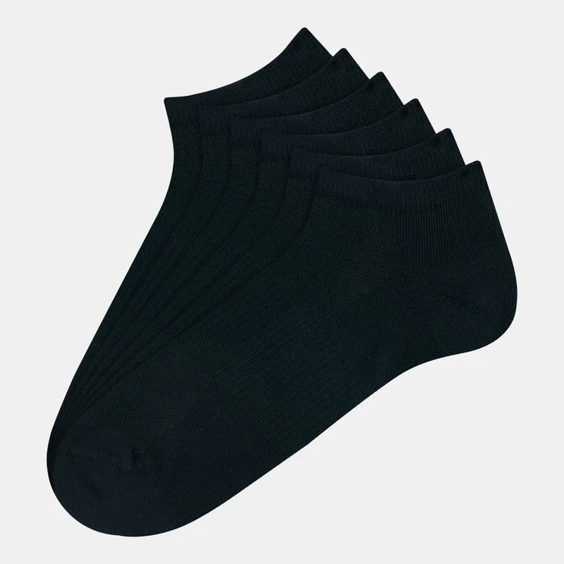 Sun and Sand Sports Lightweight Low Cut Socks (3 Pack) - S/M