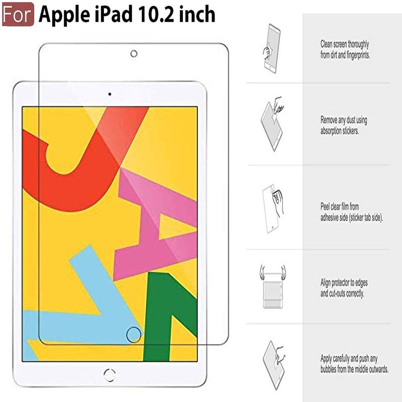 Cedo iPad 7/8 / 9 Gen (10.2 inch) Tempered Glass | Screen Protector Clear Tempered Glass for iPad Tab 7th / 8th / 9th Generation 2019 (10.2 inch) - Image 3