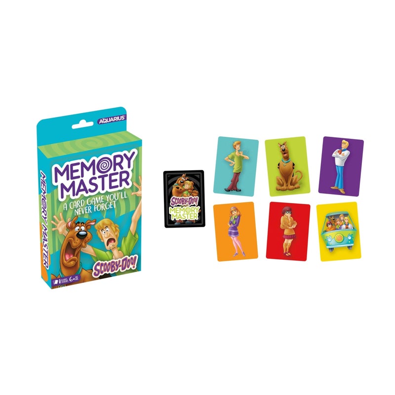 Aquarius Scooby Doo Memory Master Card Game Fun Family Party Game for Kids Teens Adults Entertaining Game Night Gift Officially Licensed Scooby Doo Merchandise - Image 3