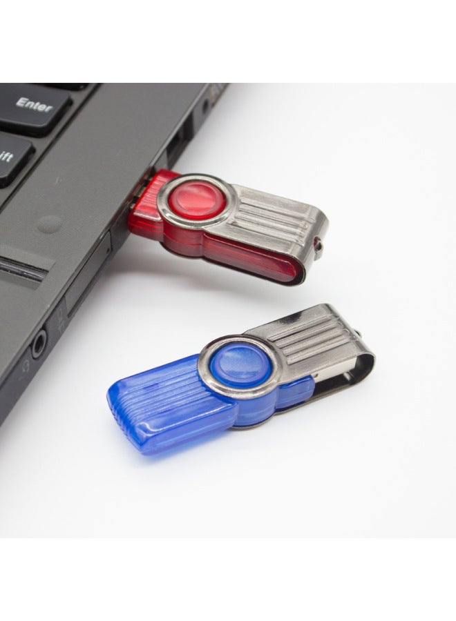 USB Flash Drive Metal Rotating DT101 G2 4G 8G 16G 32g-Color:Default Blue-please Note Other Colors-Capacity:32GB  - Image 3