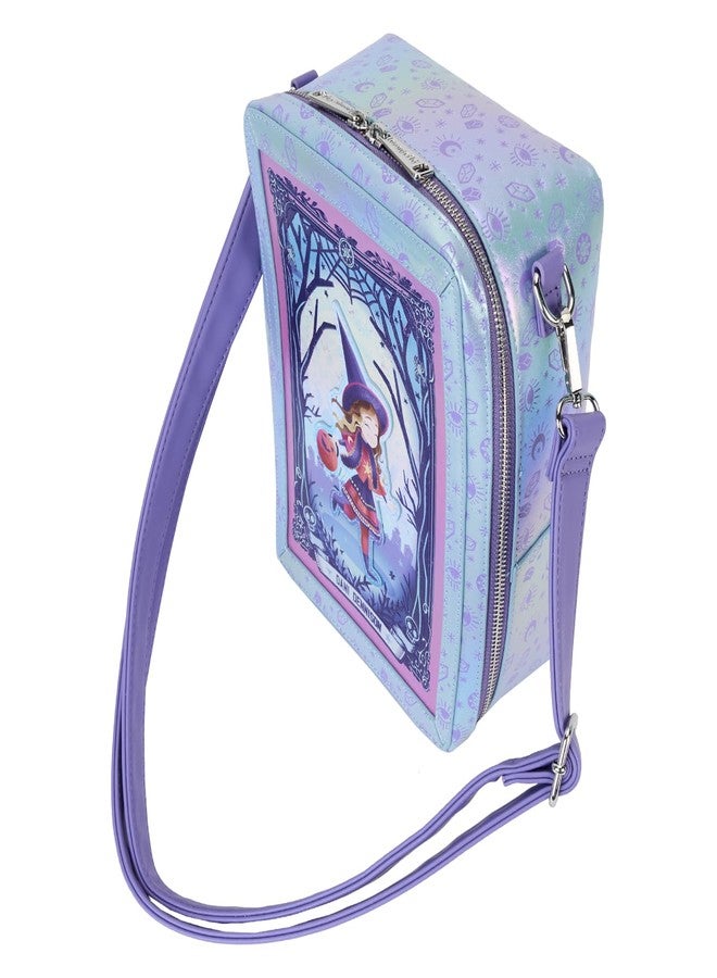 Loungefly Hocus Pocus Tarot Card Iridescent Crossbody Bag - Image 3