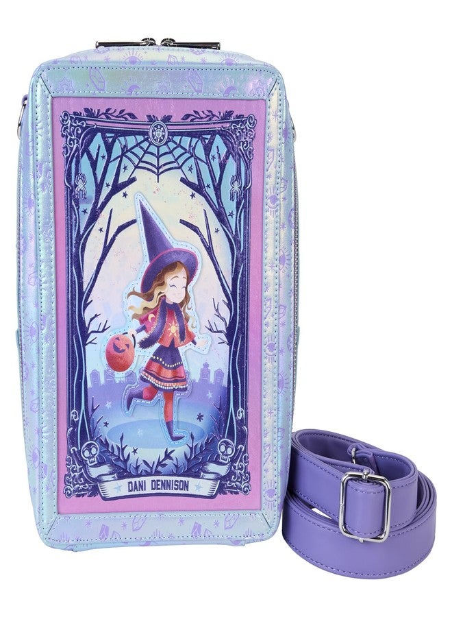 Loungefly Hocus Pocus Tarot Card Iridescent Crossbody Bag - Image 1