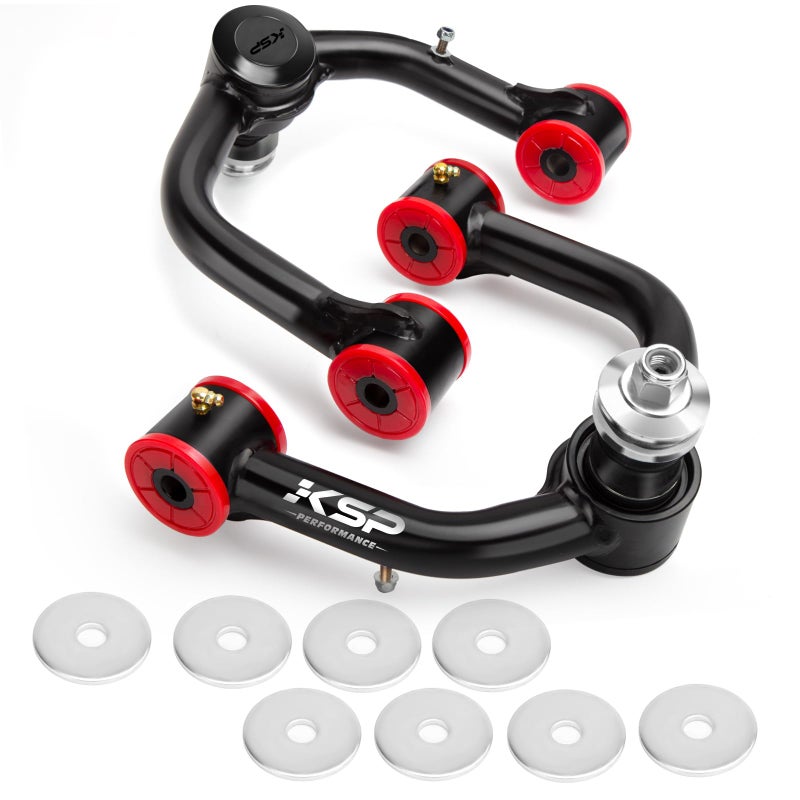 KSP Upper Control Arm for Tundra Sequoia 24Front Control Arms Compatible With Toyota Tundra 20002006Sequoia 20012007 Aftermarket Adjustable Control arms Replacement for FactoryStock Aarms