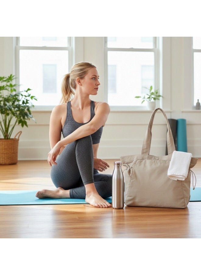 لولوليمون حقيبة رياضية من لولوليمون للنساء، مناسبة للرياضة واللياقة البدنية والسفر - Image 3