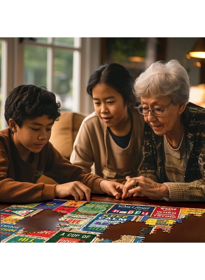 White Mountain Words of Wisdom, 1000 Piece Jigsaw Puzzle - Image 5