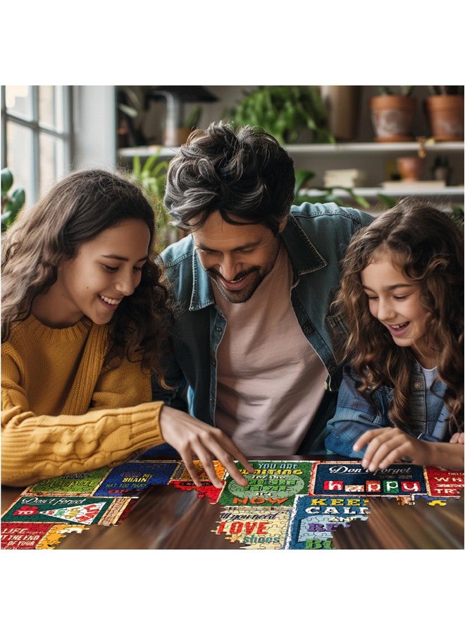 White Mountain Words of Wisdom, 1000 Piece Jigsaw Puzzle - Image 4