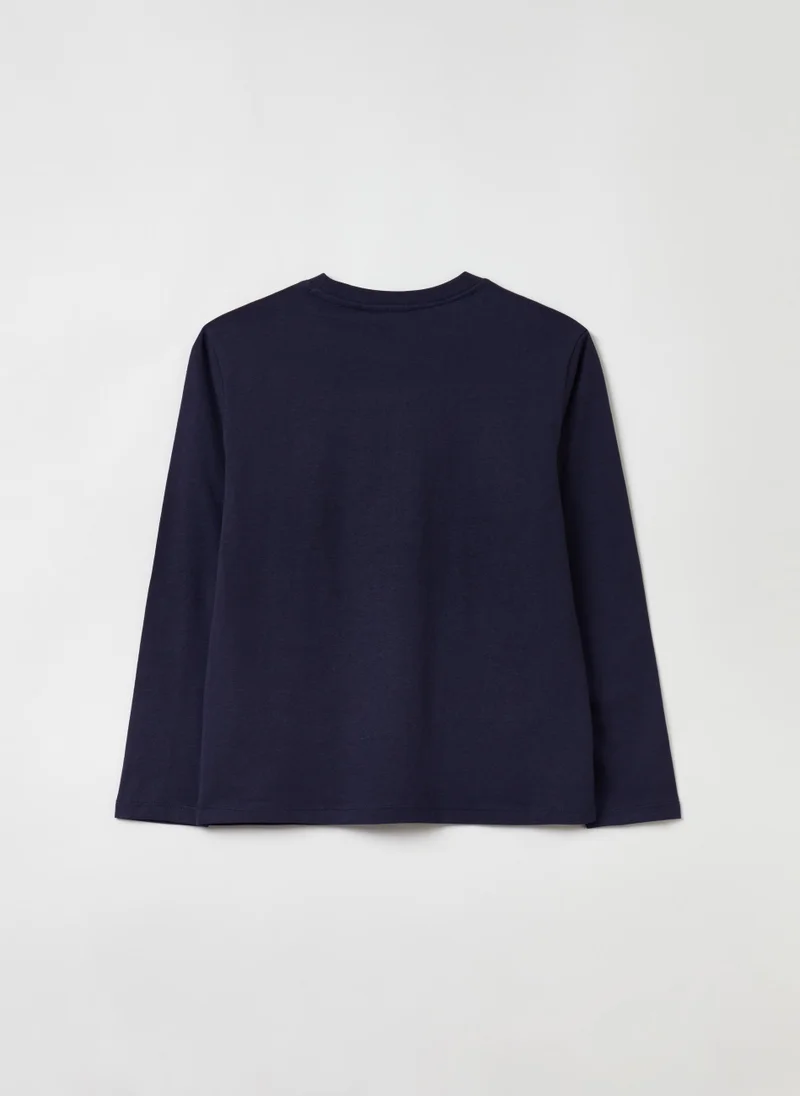 Ovs Long-sleeved T-shirt with print