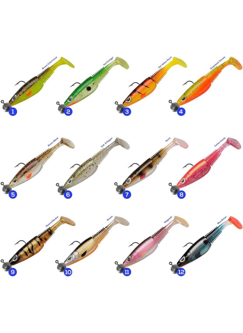 Berkley Sick Swimmer Fake Silicone Lure - 9 cm 5 gr Jighead with Hook  - Image 2