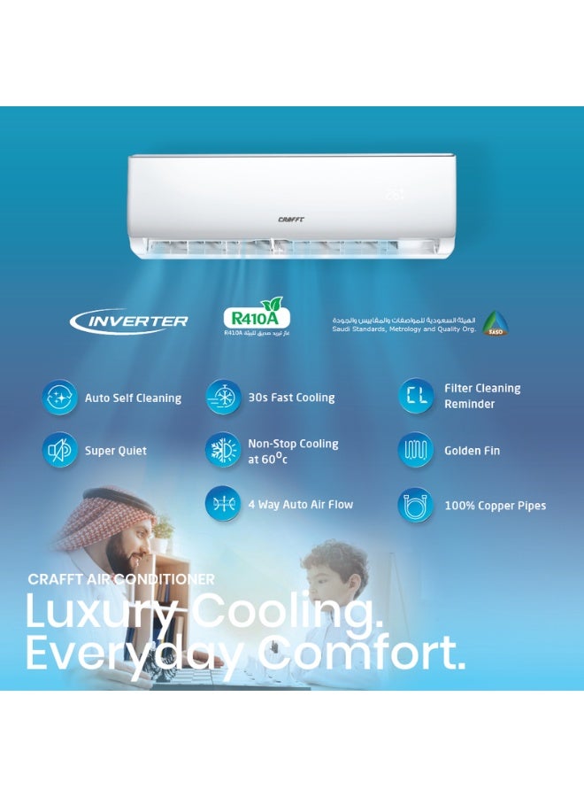 CRAFFT Wall-mounted Split Air Conditioner - Inverter - Image 4