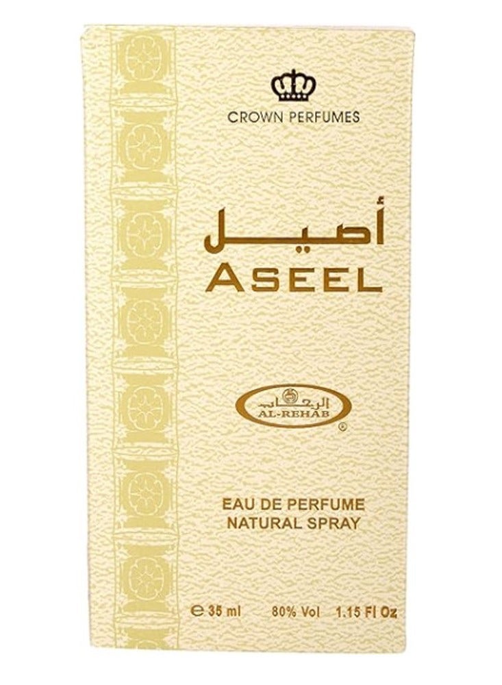 Al Rehab perfumes Aseel Natural Spray EDP 35ml - Image 2