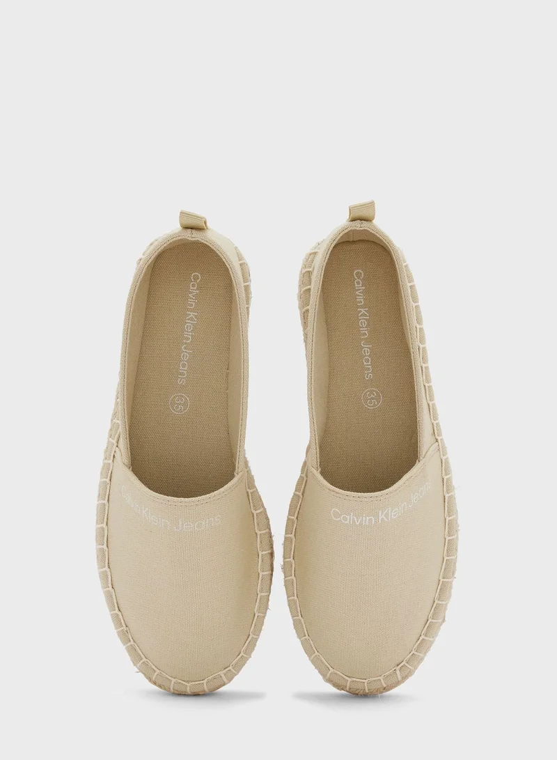 Calvin Klein Jeans Youth Slip On Espadrilles