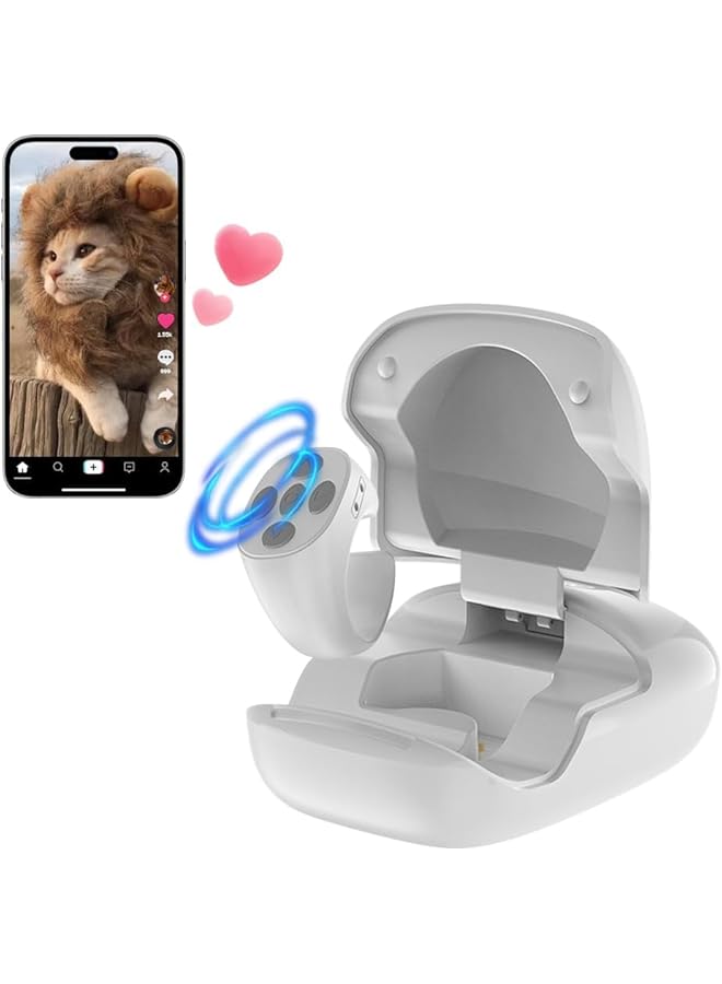 erorex Remote Control For Tiktok Kindle Paperwhite Iphone Ipad Ios Android Scrolling Ring Ereader Remote Clicker Black  - Image 1