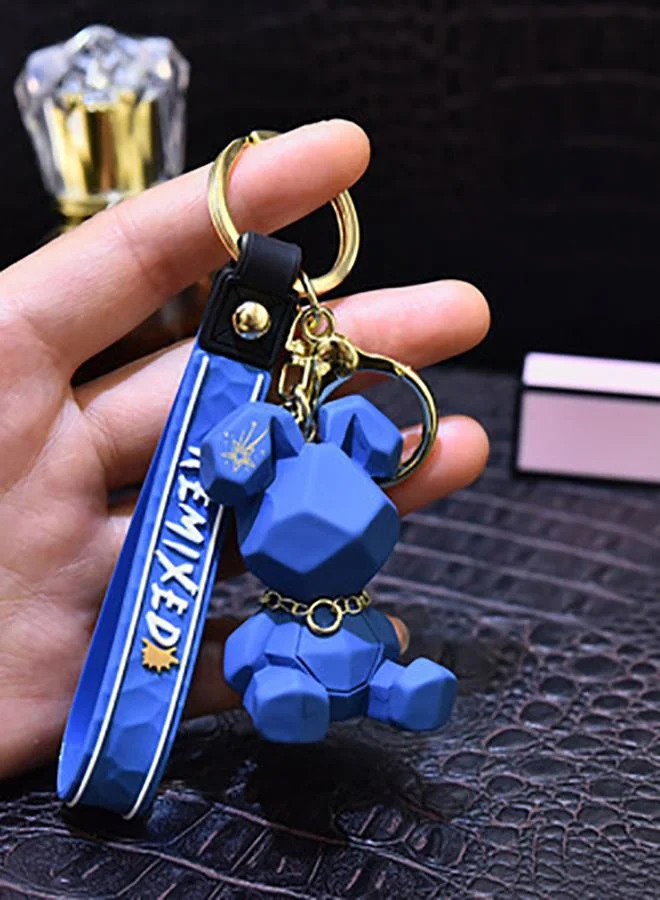 Styli Blue Bear Charm Key Chain