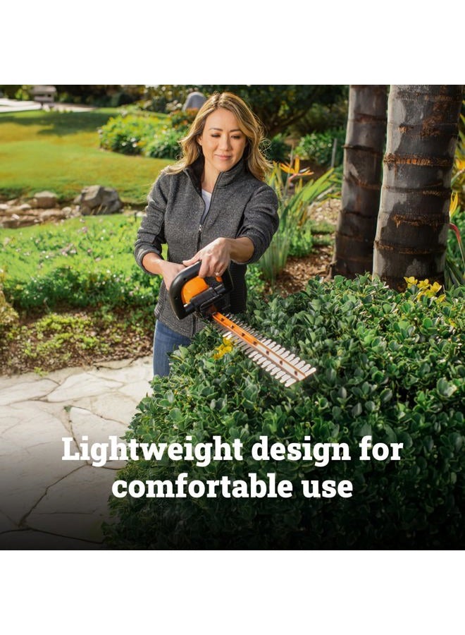 Worx WG261.9 20V Power Share 22" Cordless Hedge Trimmer (Tool Only) - Image 2